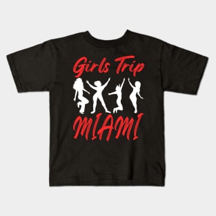 miami girls trip Kids T-Shirt